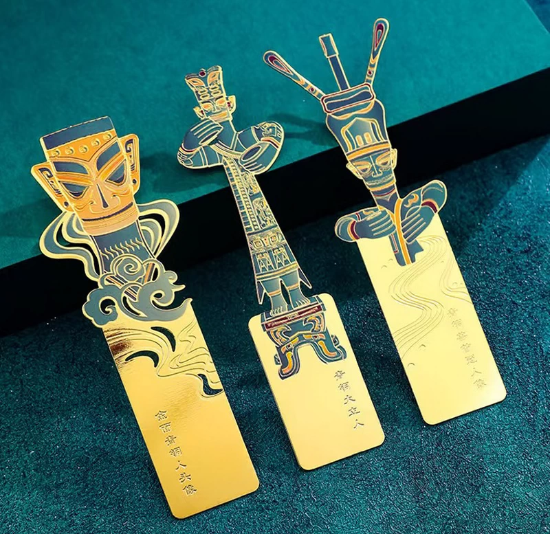 Sanxingdui Bronze Bookmarks, a unique gift in Chengdu