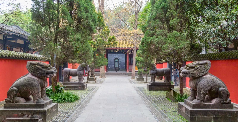 Tomb of Liu Bei at Wu Hou Shrine