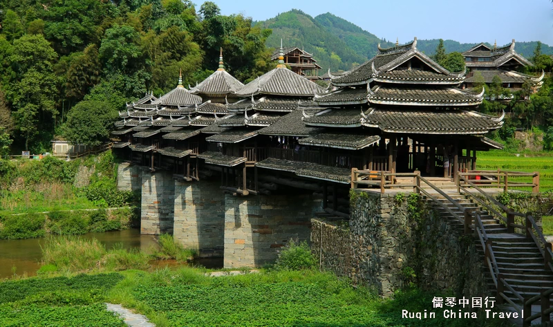 Chengyang Bridge in the local Dong Minority region