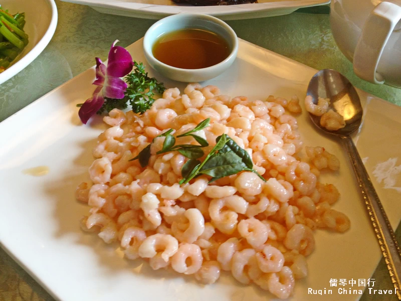 Longjing Shrimp (龙井虾仁) Hangzhou food