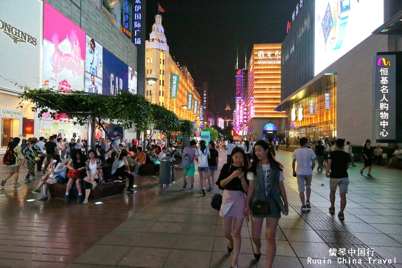 Nanjing Road, best spot for shopping in Shanghai