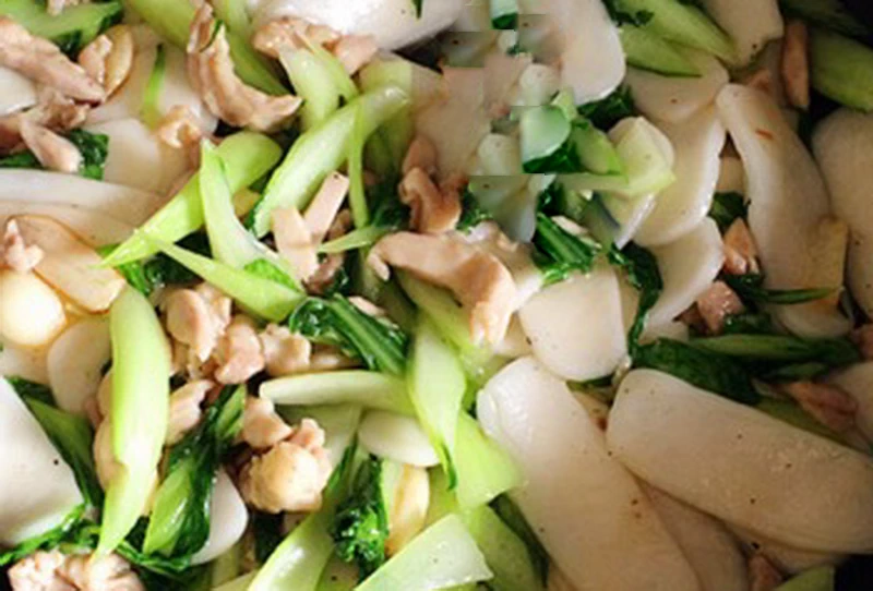 Stir-Fried Rice Cake， delicious food in Shanghai