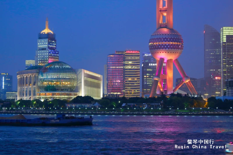 The Pudong Skyline viewed from the Bund