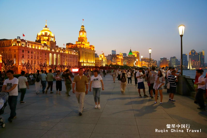 The Bund in the evening