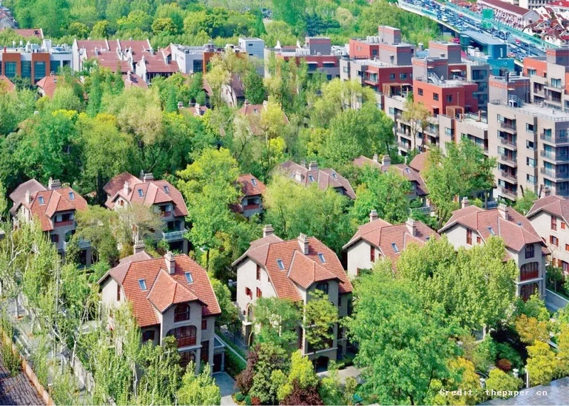  the Sinan Mansions Shanghai  in the former French ceonsession