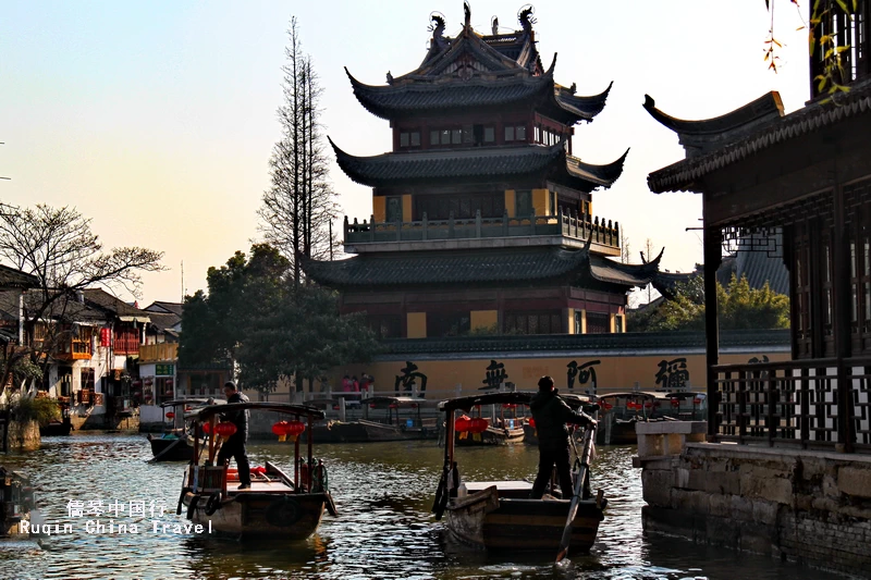 Yuanjin Zen Temple in Zhujiajiao