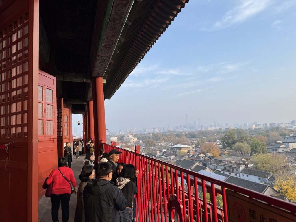 Drum Tower offers a stunning vantage point over Beijing