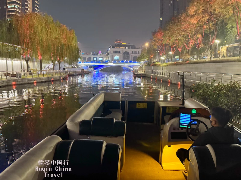 Liangma Night Cruise August Beijing