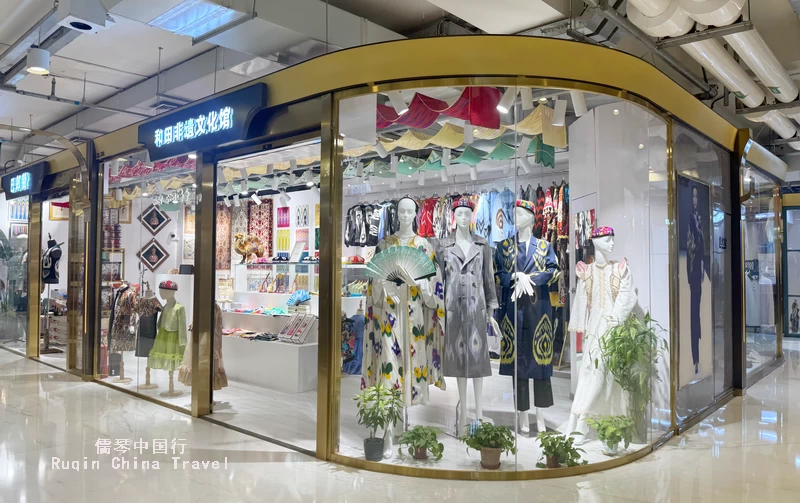 The second floor is dedicated to women’s fashion at Silk Street Market