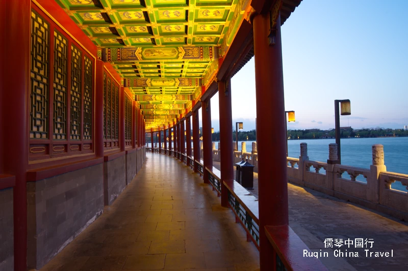 Part of the Yilan Hall (漪澜堂) complex in Beihai Park