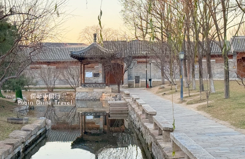 Sanlihe Park in early winter