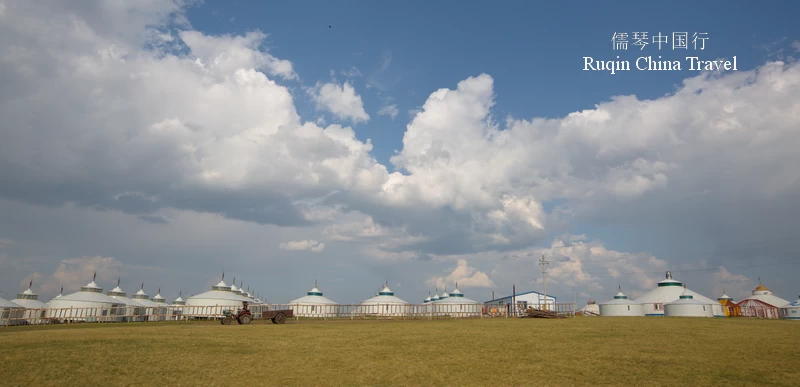 The grassland in Inner Mongolia