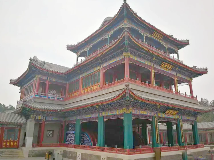 The Grand Theater at Dehe Garden 德和园（Garden of Virtue and Harmony）