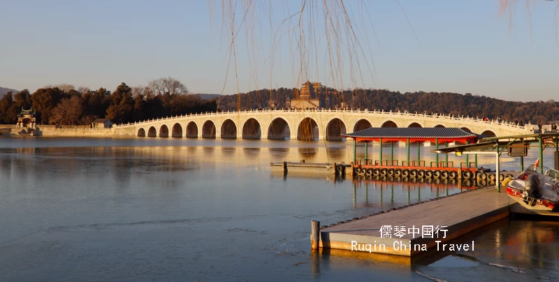 The 17-Arch Bridge at Summer Palace