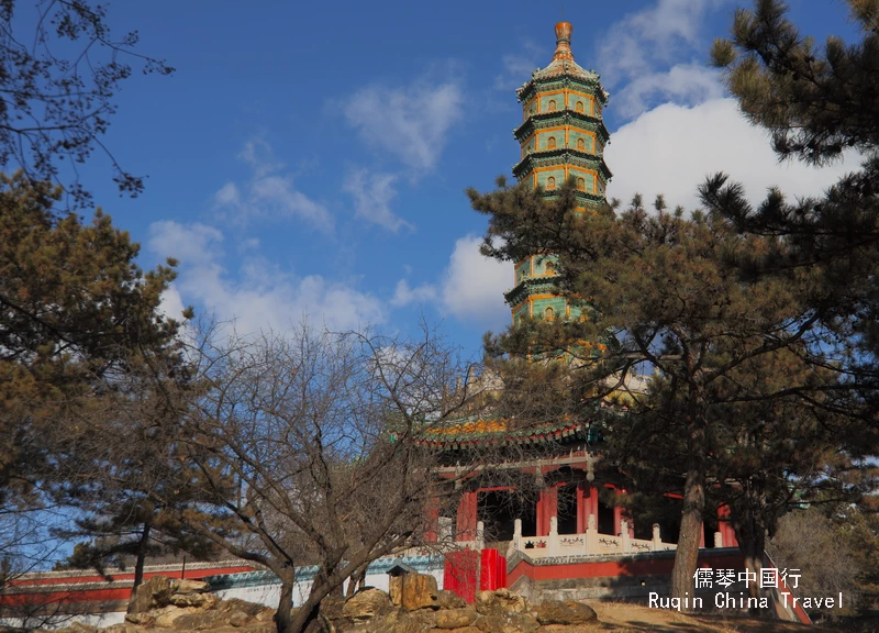 Glazed Tower of Longevity at Xumi Fushou Temple (须弥福寿之庙）