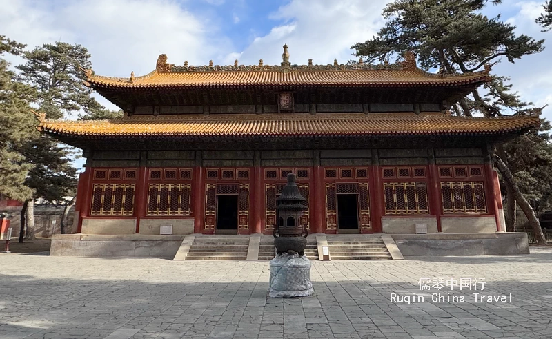 The Main Hall of the Pule Temple 