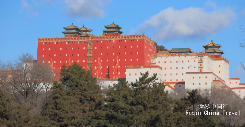 The Grand Red Terrace at  Little Potala Palace