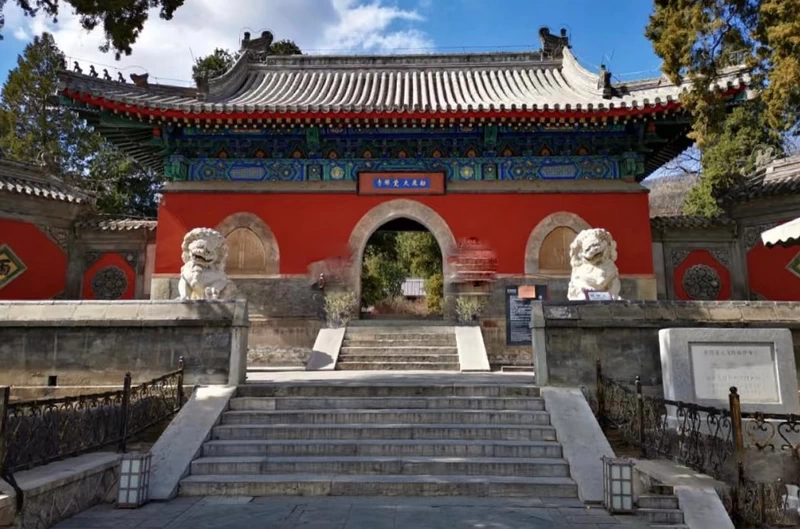 The Mountain Gate to Dajue Temple, one of the 10 best temples in Beijing