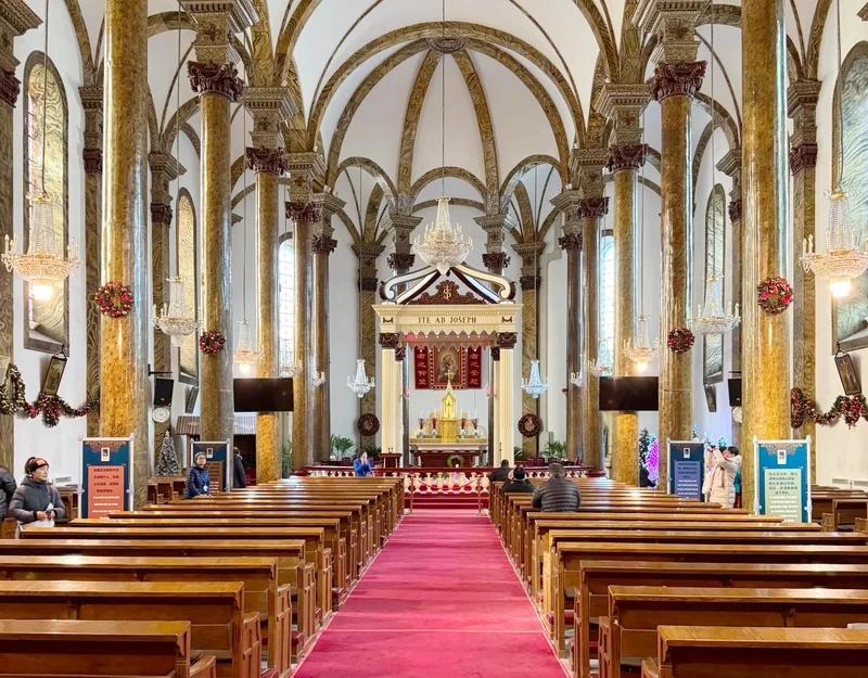 The Sanctuary of Dongtang (Wangfujing Catholic Church / St. Joseph’s Church)