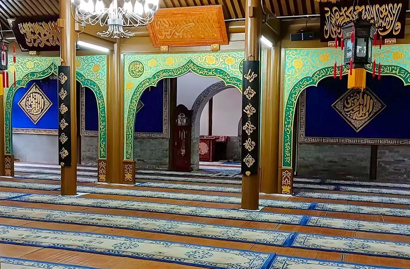 The Main Prayer Hall of Madian Mosque