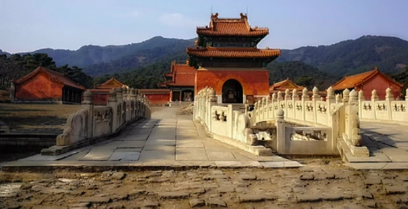 Xiaoling (孝陵) , the tomb of Emperor Shunzhi (顺治皇帝