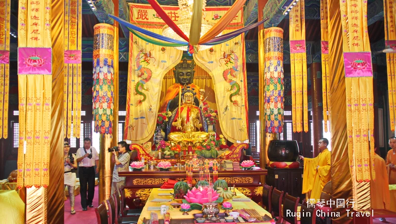 Vairocana Hall - the main hall of Yunjun Temple, a must-visit Buddhist Temple in Beijing