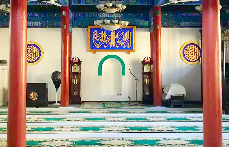 The Prayer Hall of Fayuan MOsque