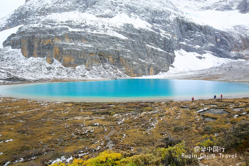 Finally, we reached Milk Lake in Yading