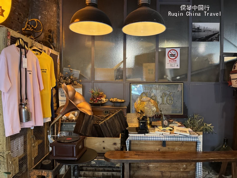 The old-world charm of the Cottage Cafe’s decor