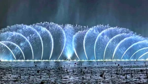 West Lake Musical Fountain in Hangzhou