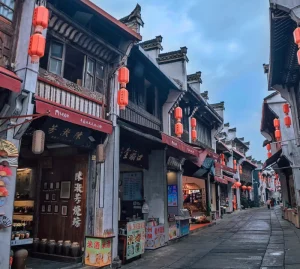 Tunxi Old Street in Haungshan City
