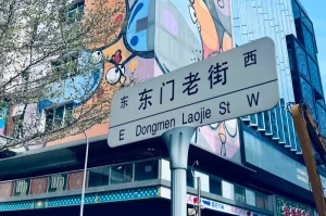 Dongmen Pedestrian Street in Shenzhen