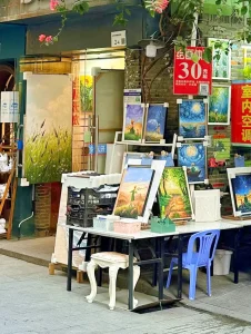 Dafen Oil Painting Village in Shenzhen