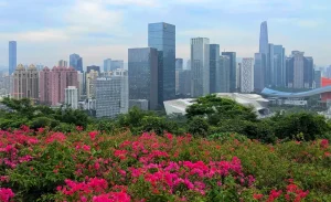 Lianhua Mountain Park in Shenzhen