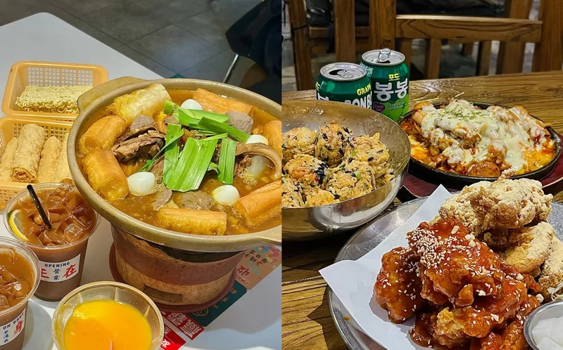 The food in Wudaokou, Beijing