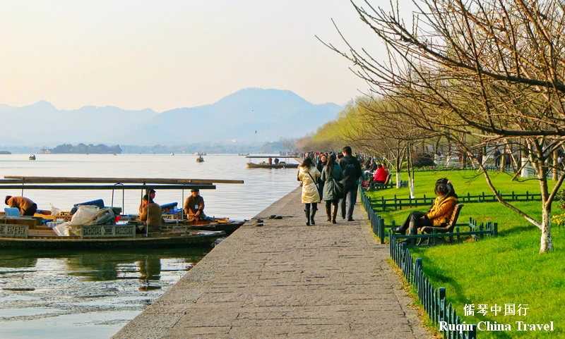 Boating on West Lake