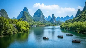 cruise on Li River
