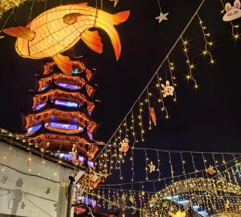 Sijing Ancient Town in Shanghai