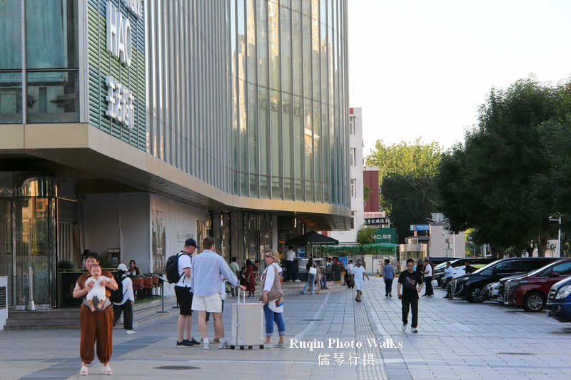 My Beijing CBD Photo Walk ended at  Silk Street Building