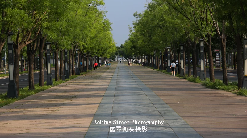 The stone pavement of Beijing Central Axis - Beijing Street Photography by Ruqin