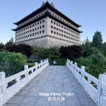 Beijing Ming City Wall Relics Park Morning Walk