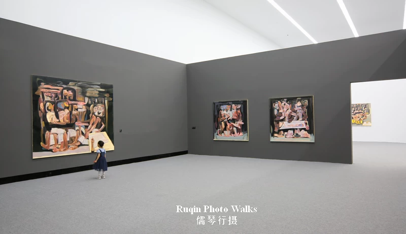 solo exhibition by Ethiopian artist Tesfaye Urgessa, titled Primordial Paths at Red Brick Art Museum