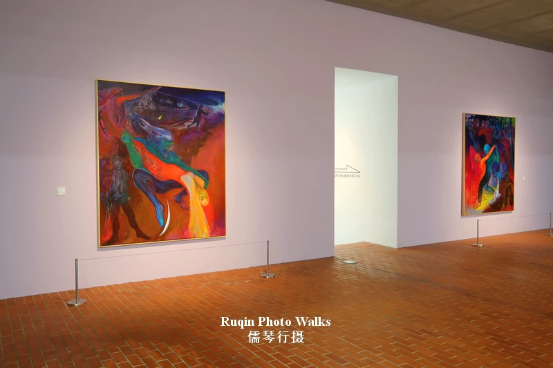 Aurora by Chinese artist Fu Rao at Red Brick Art Museum