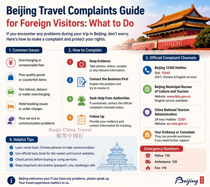 Beijing Travel Complaints Guide for Foreign Visitors: What to Do