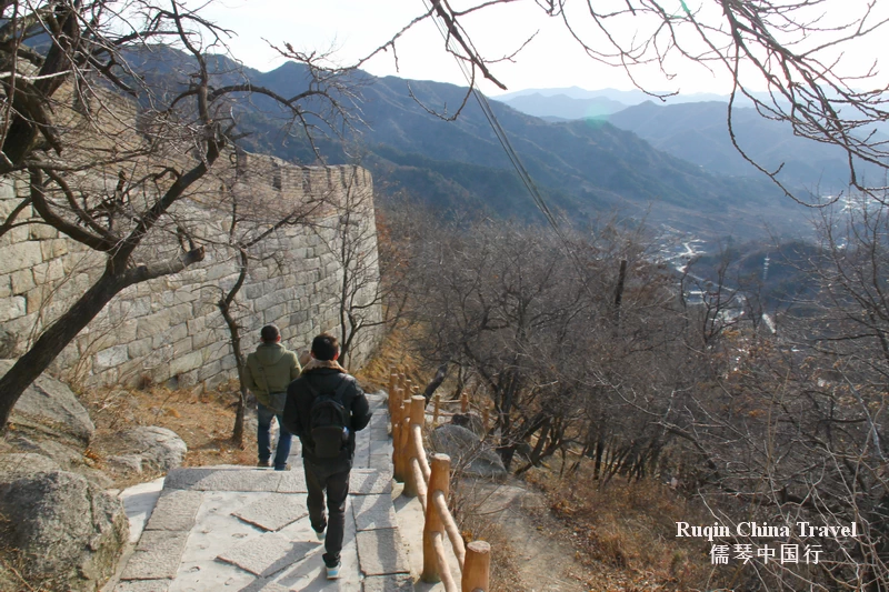We walked down Mutinayu Great Wall