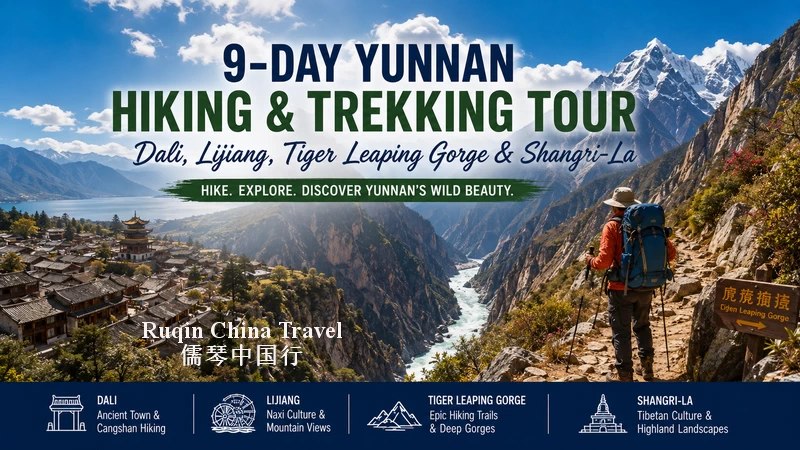 9-Day Yunnan Hiking & Trekking Tour: Dali, Lijiang, Tiger Leaping Gorge & Shangri-La