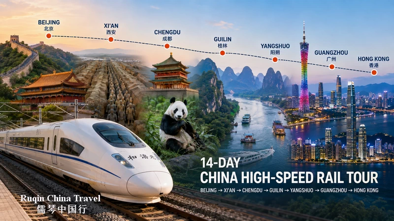 14-Day China High-Speed Rail Tour: Beijing to Hong Kong