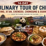 14-Day Culinary Tour of China: Beijing, Xi’an, Chengdu, Chongqing & Guangzhou
