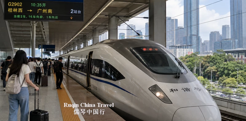 High-Speed Train to Guangzhou