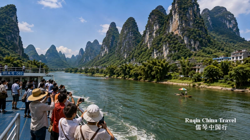 Late Morning to Afternoon – Li River Cruise